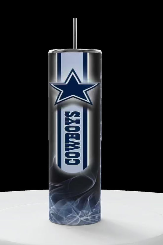 Dallas Cowboys- NFL- Custom 20oz Skinny Tumbler