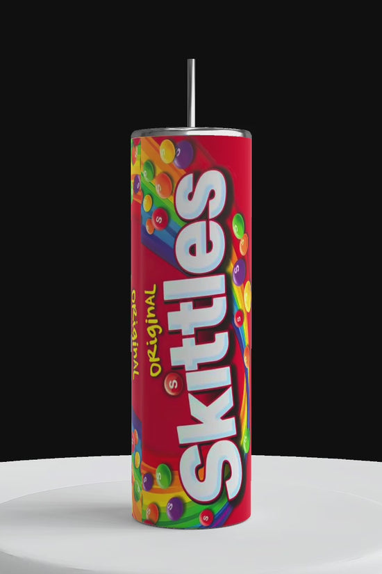 Skittles 20oz Stainless Steel Tumbler