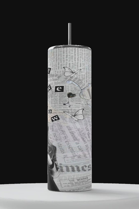 Gracie Abrams NY Times Music 20oz Skinny Tumbler