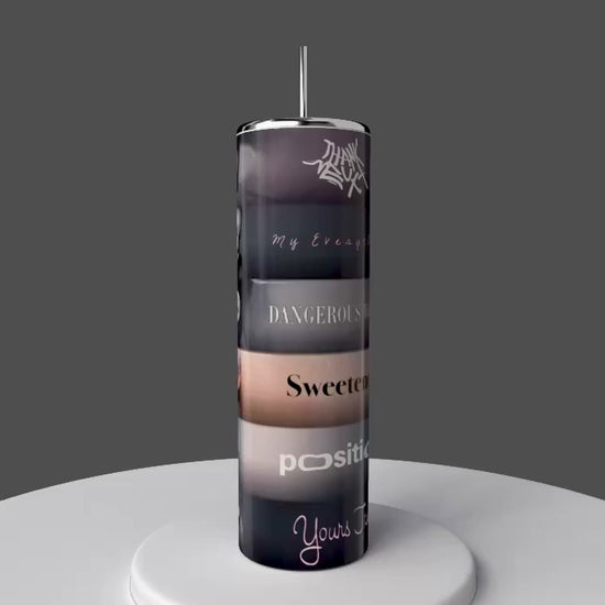 Ariana Grande Album Aesthetic with External Sunshine 20oz Tumbler