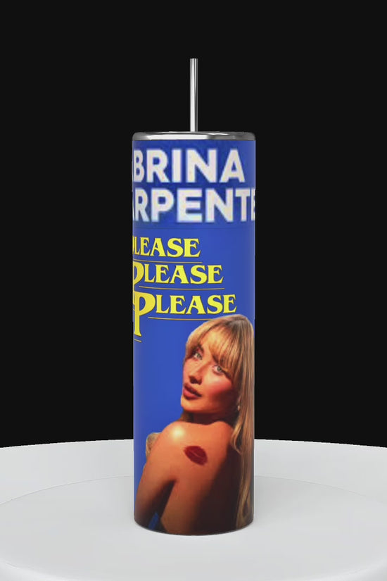 Sabrina Carpenter Please Please Please 20oz Tumbler
