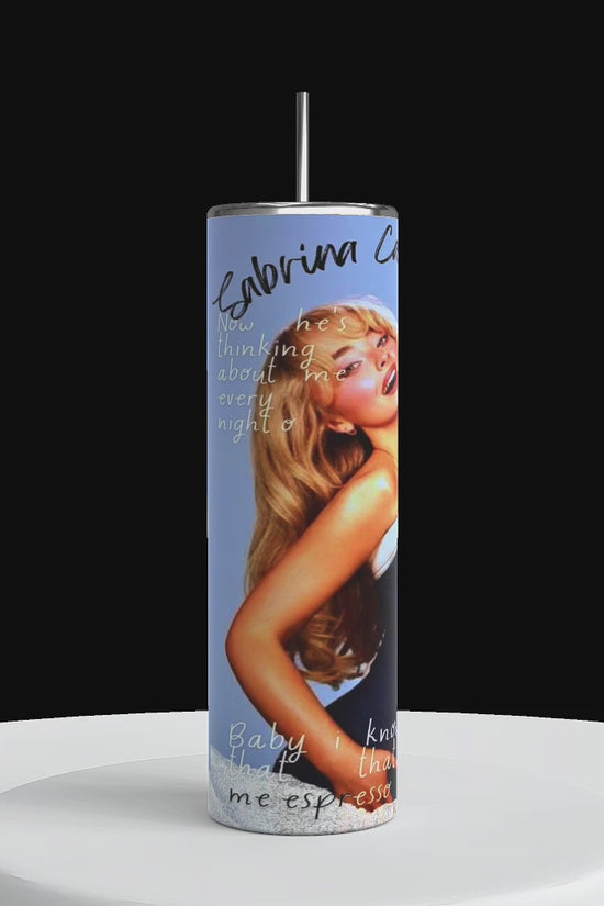 Sabrina Carlenter Expresso 20oz Tumbler