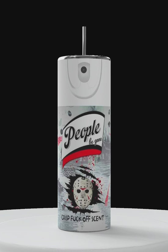 Michael Myers Be Gone Spray Halloween Series | 20oz Tumbler