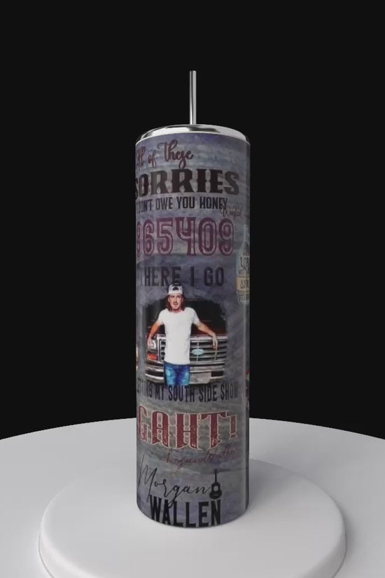 Morgan Wallen 20oz Tumbler